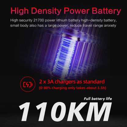 Quickwheel Q7 Pro Max 70km/h Speed 90km Range Smart Bluetooth Display City E-Scooter Foldable BOYUEDA Electric Scooter